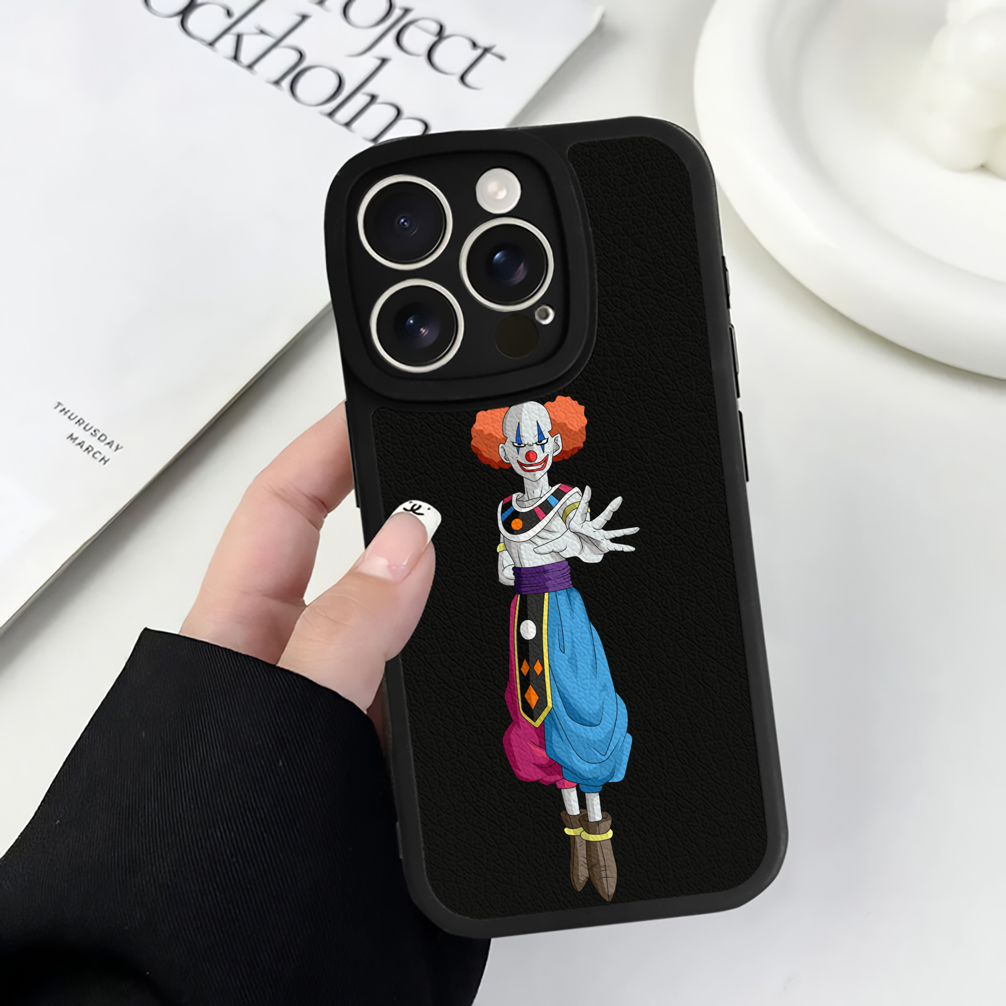 （画像用） ドラゴンボール DRAGON BALL 【iPhone 16シリーズ対応】シリコンスマホケース（レザー調） 材質：シリコン